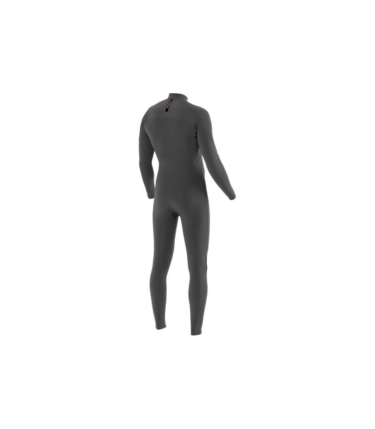 Traje de surf - Vissla seven seas 4/3 ful chest zip grey