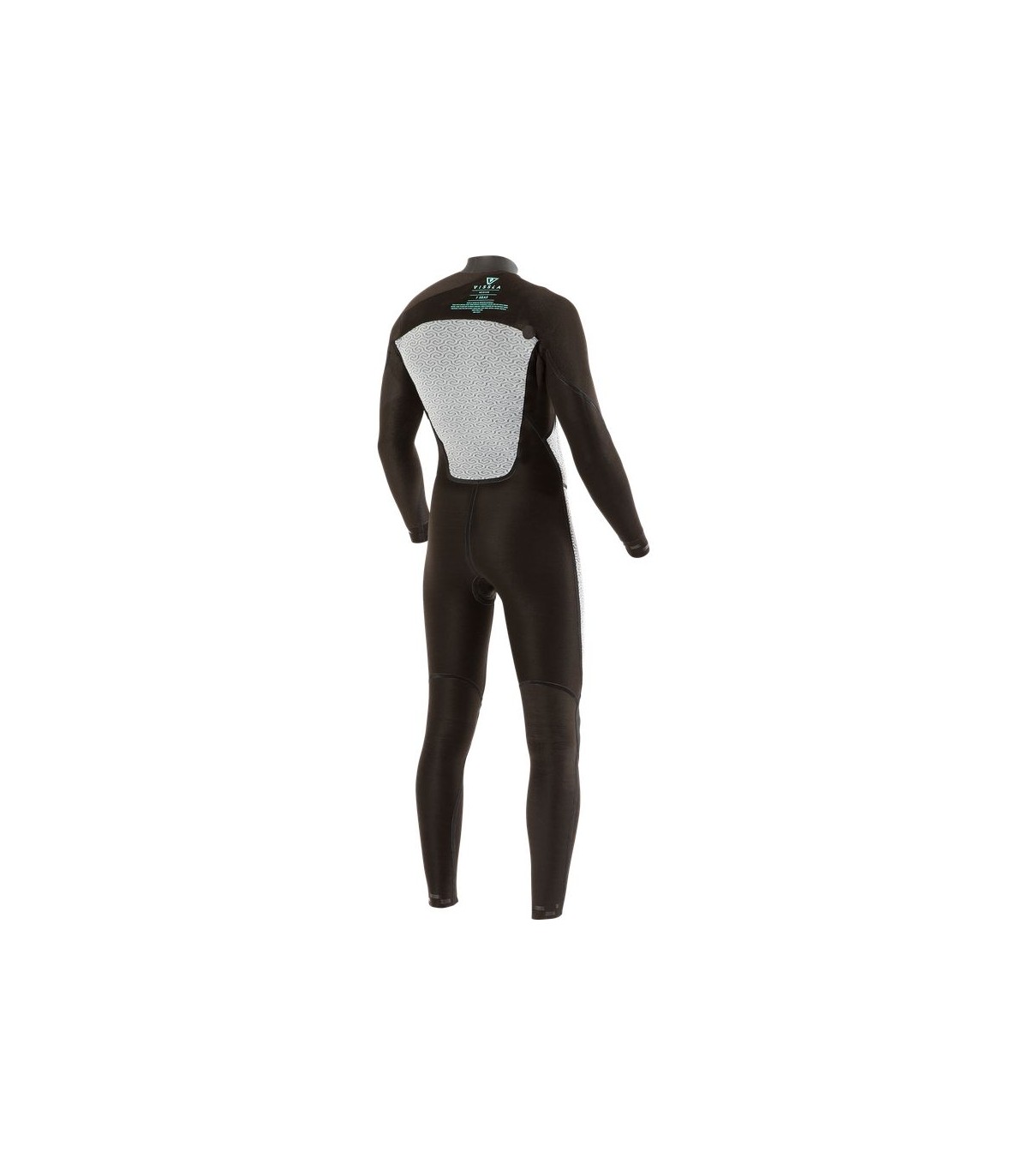 Traje de surf - Vissla seven seas 4/3 ful chest zip grey