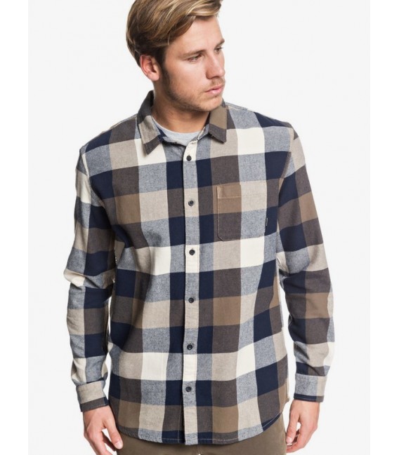 CAMISA QUIKSILVER MOTHERFLY FLANNEL BLUE