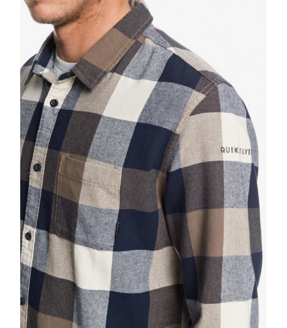 CAMISA QUIKSILVER MOTHERFLY FLANNEL BLUE