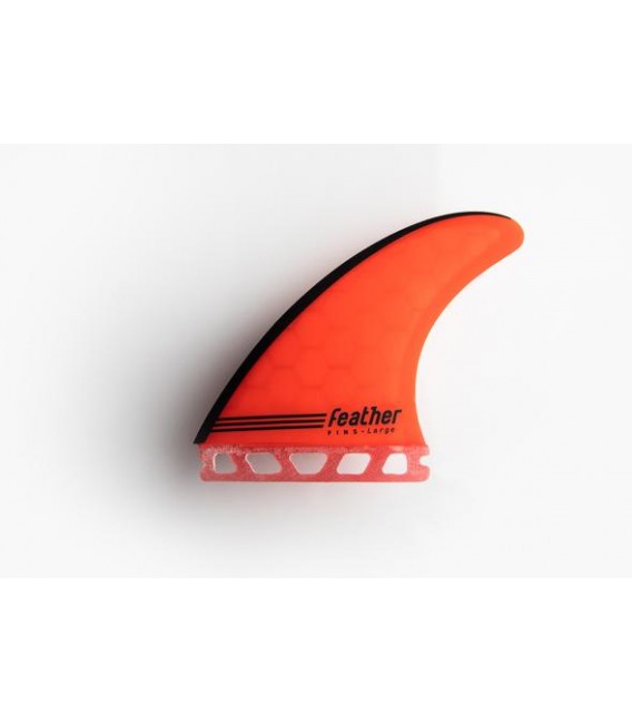 QUILLAS FEATHER FINS ATHLETE FUTURE GONY RED CARBON