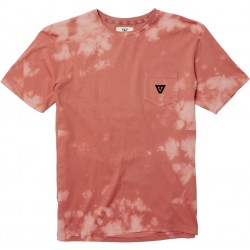 Camiseta Vissla Capsized Bleach Wash Tee-PLU