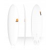 TABLA DE SURF TORQ 7.2 FISH PIPLINE WHITE