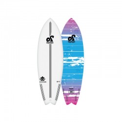 Tabla de surf Ocean Storm 5'6'' Series Sanchez white