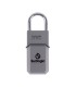 Candado para coche - surf logic standard silver