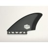 Quillas Feather fins twin fin future grey