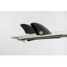 Quillas Feather fins twin fin future grey