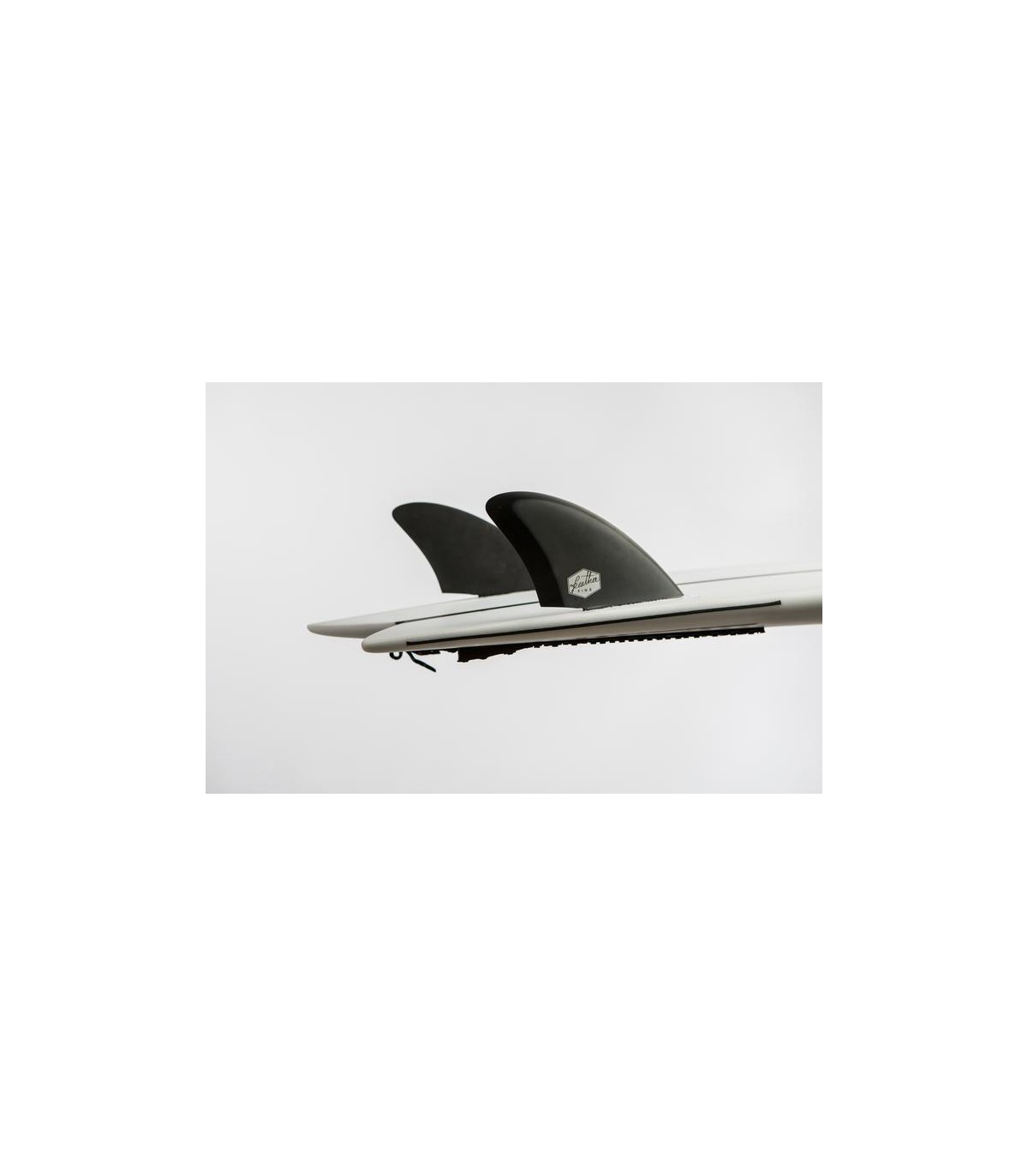 Quillas - Feather fins twin fin future grey