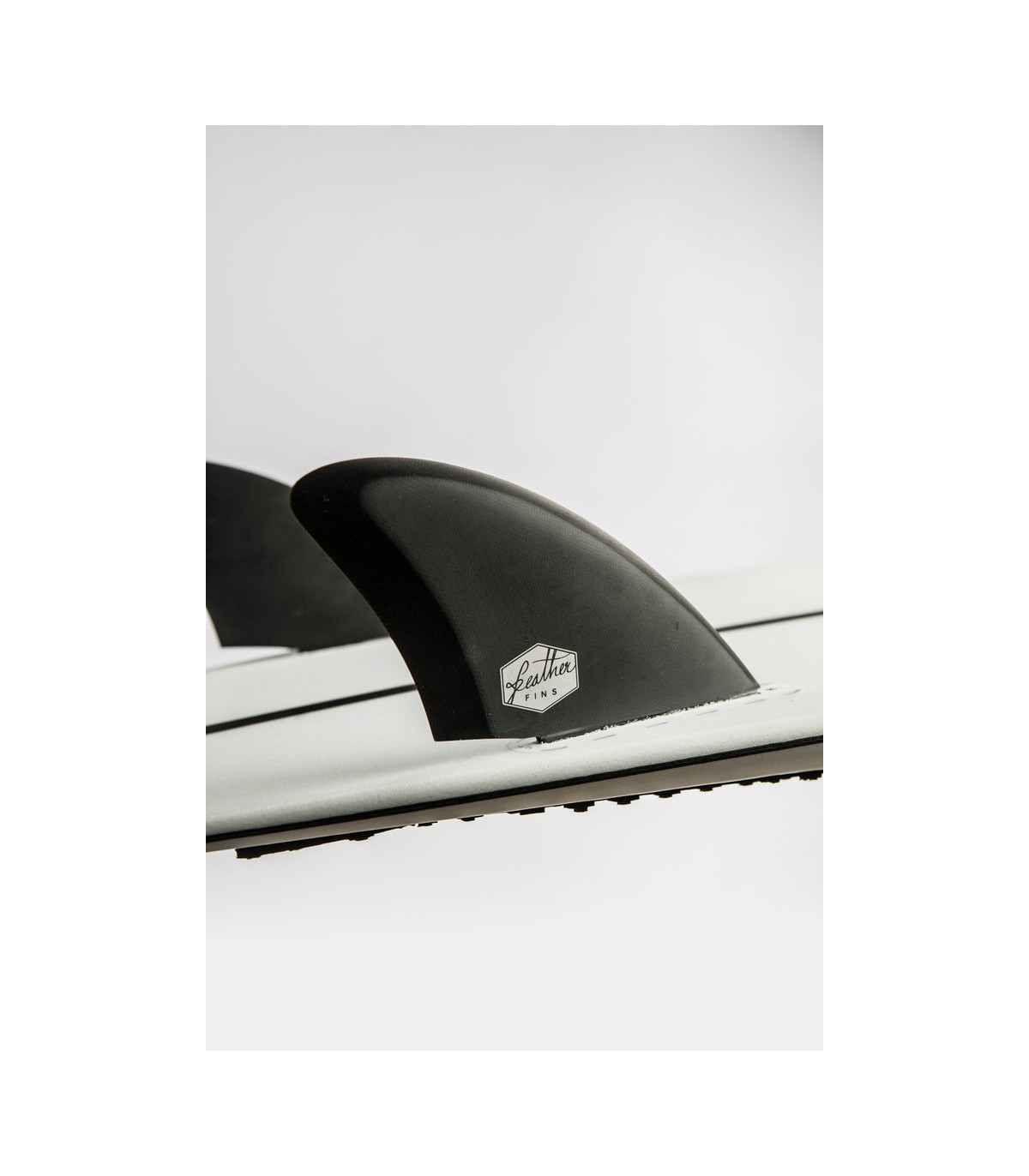 Quillas - Feather fins twin fin future grey
