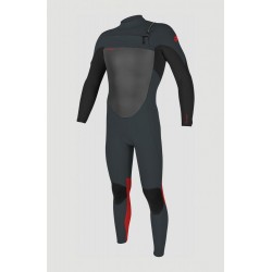 Traje de surf O'neill Youth Epic 5/4 Chest Zip Full blk/red