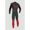 Traje de surf O'neill Youth Epic 5/4 Chest Zip Full blk/red