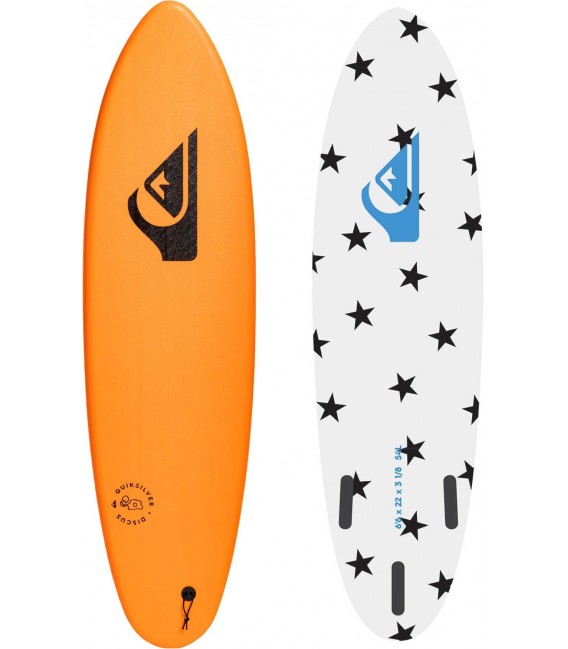 Tabla de surf Quiksilver Discus 6.6 orange