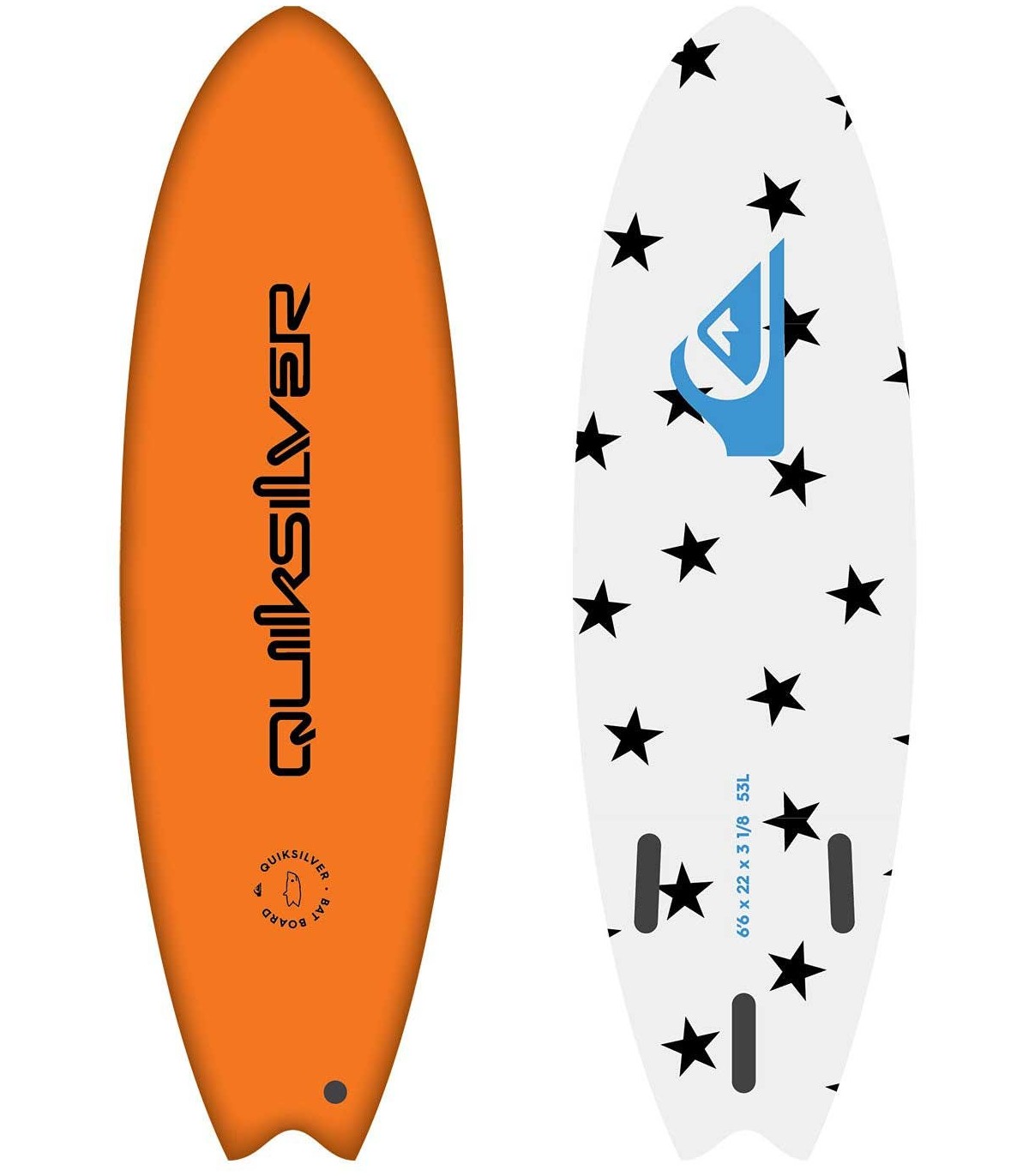 Tabla de surf - Quiksilver Bat 6.0 orange