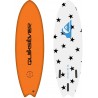 Tabla de surf Quiksilver Bat 6.6 orange