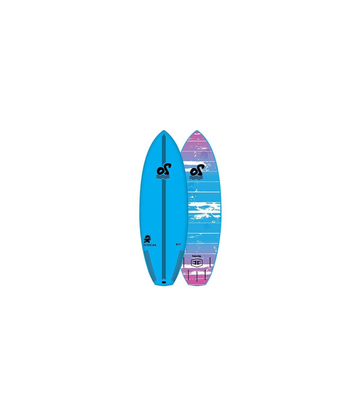 Tabla de surf - Ocean Storm 6'3'' Series Lil Ninja blue