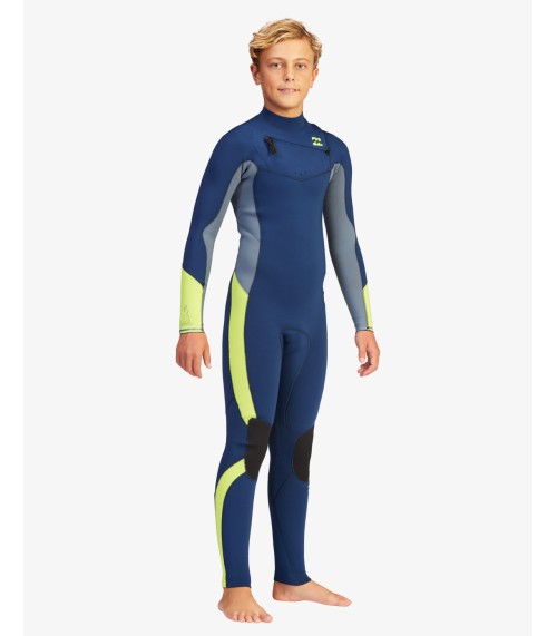 Traje de surf Billabong 3/2 mm boy Absolute cz navy