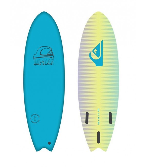 Tabla de surf Quiksilver Bat 6.6 BMJ0 blue