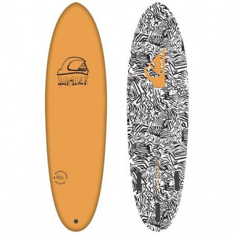 Tabla de surf Quiksilver Discus 6.6 NZE0 orange