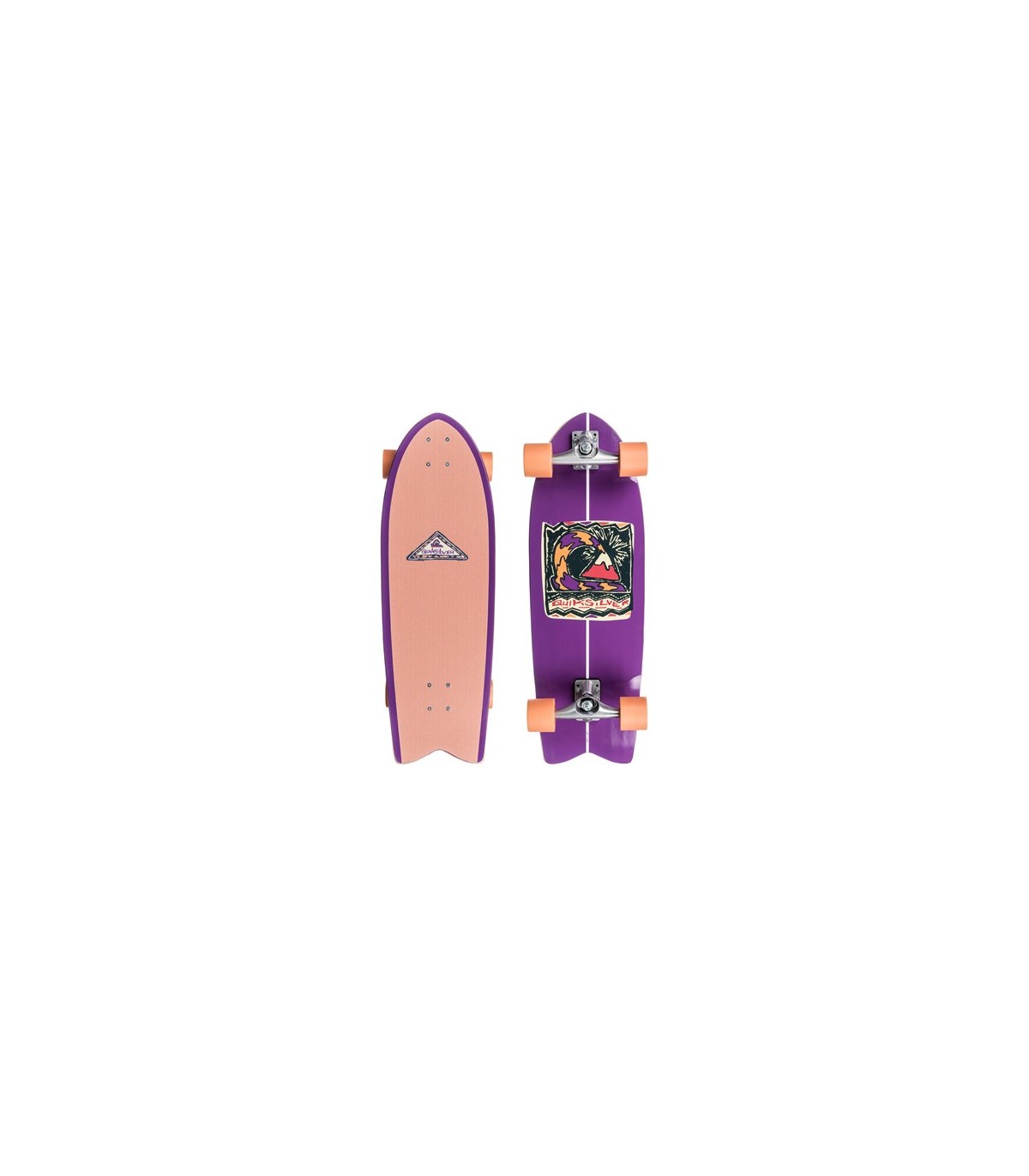 Surfskate - Quiksilver Qs Fish purple