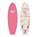Tabla de surf Roxy Bat 6.0 MLW tropical pink