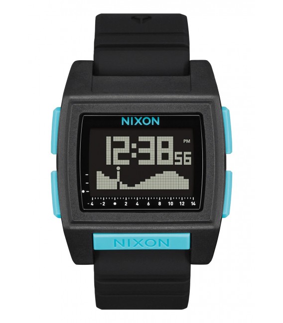 Reloj Nixon Base Tide Pro All Black / Blue