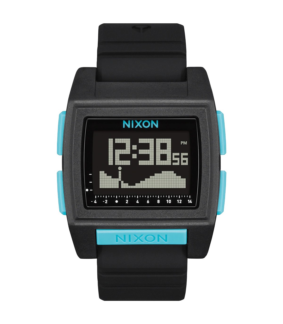 Reloj - Nixon Base Tide Pro All Black / Blue
