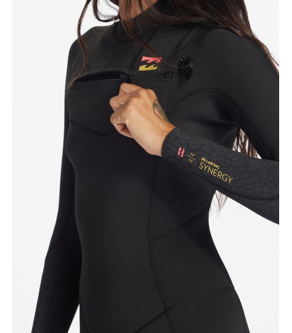 Traje de surf neopreno Billabong 5/4 mm Synergy woman black