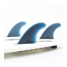 Quillas FCS II Performer Neo Glass Pacific Tri Fins