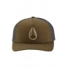 Gorra Nixon Iconed Trucker Hat Dark Olive