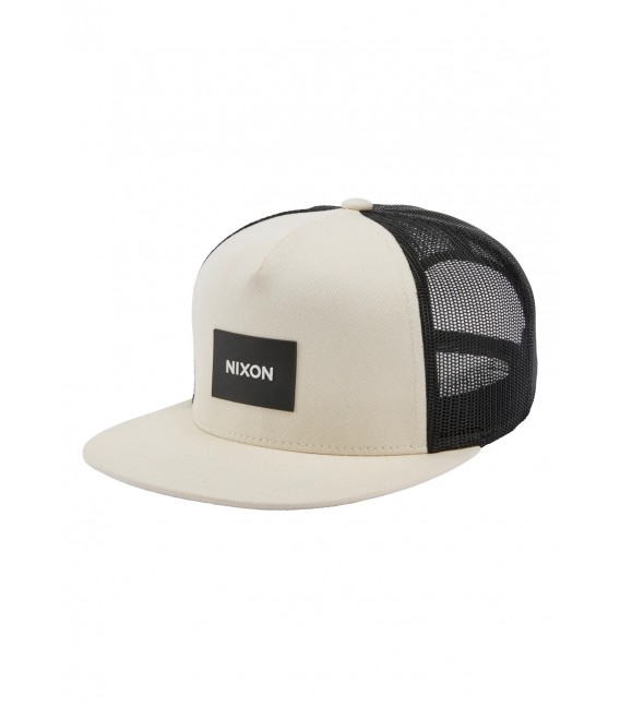 Gorra Nixon Team Trucker Hat Cream / Black