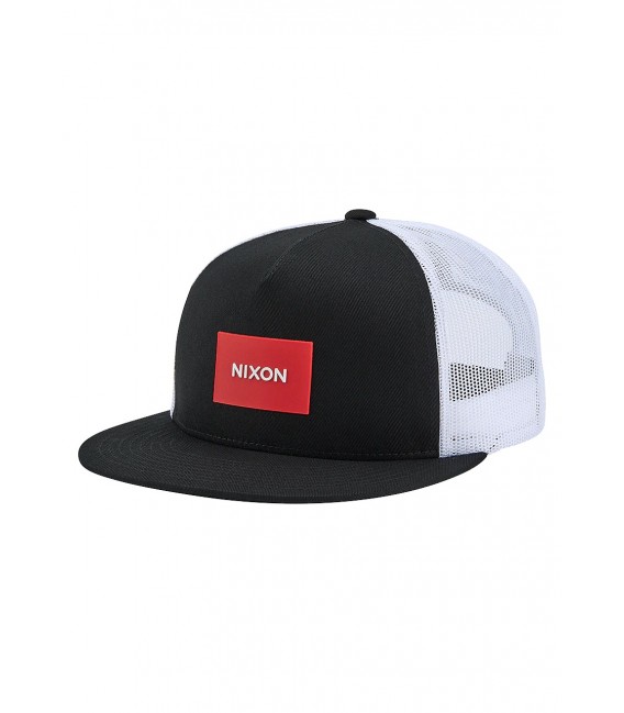Gorra Nixon Team Trucker Hat Black / Red / White