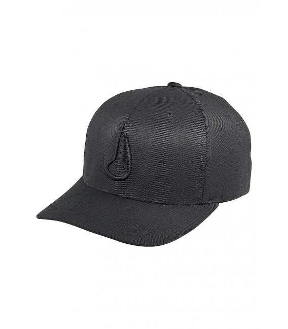 Gorra Nixon Deep Down FF Athletic Fit Hat All Black S/M