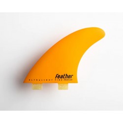 Quillas Feather fins ultraligh dual tab orange
