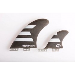 Quillas Feather fins twin 2+1 hc click tap black