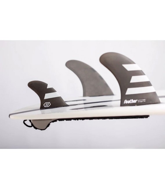 Quillas Feather fins twin 2+1 hc click tap black