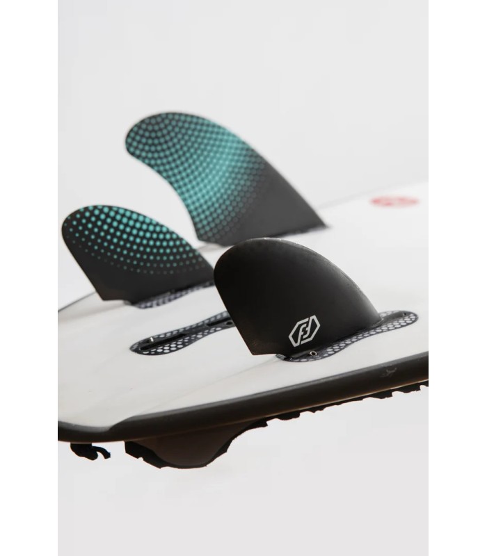 Quillas - Feather fins semi keel quad hc FCS II black