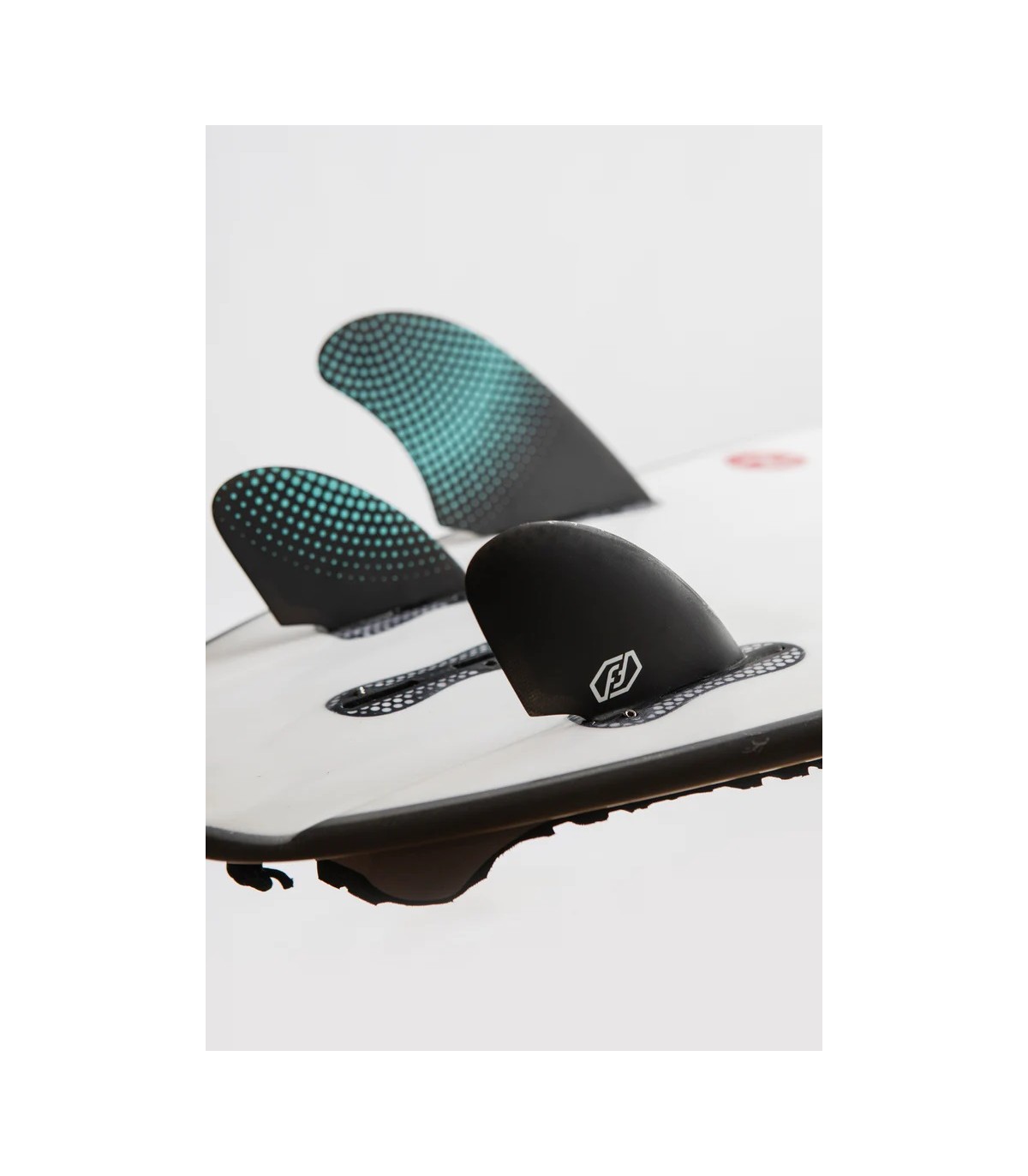Quillas - Feather fins semi keel quad hc FCS II black