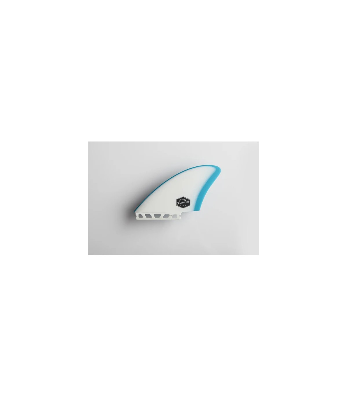 Quillas - Feather fins twin fin future blue/white