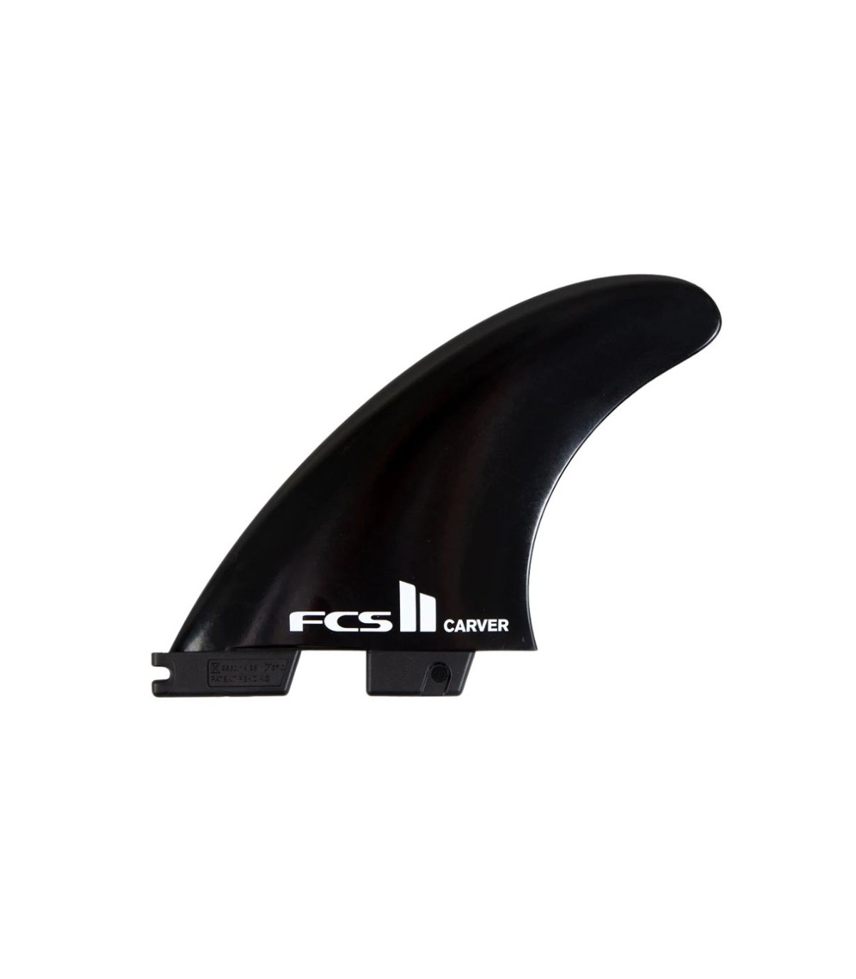 Quillas FCS IICarver black M Tri Rentail Fins