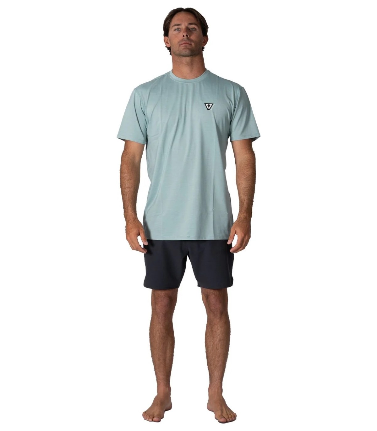 Camiseta - Vissla Twisted Eco Lycra SS sun blue