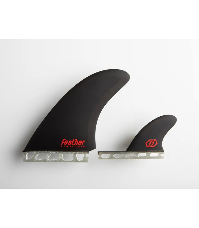 Quillas - Feather fins twin A.I 2+1 future black