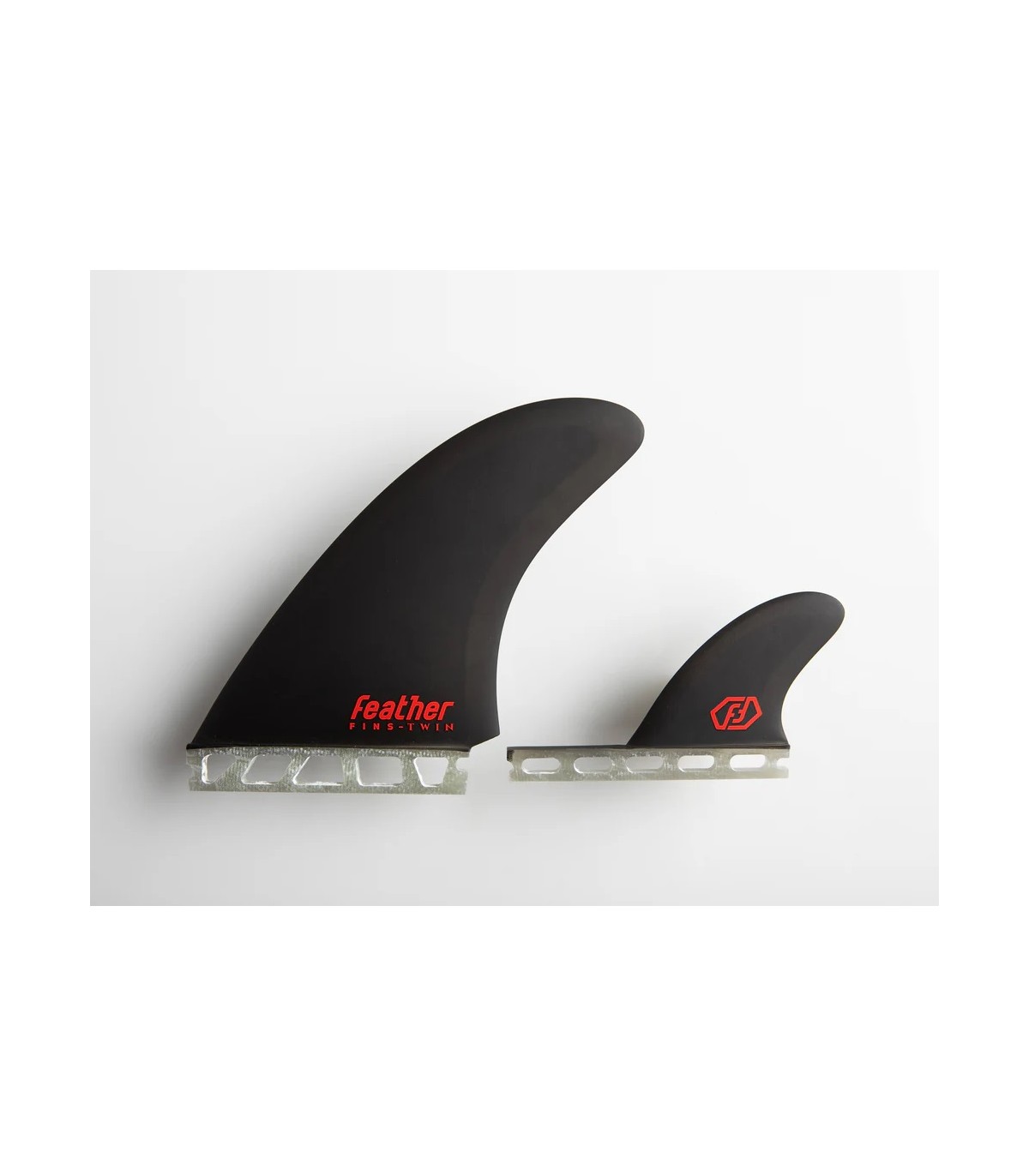 Quillas - Feather fins twin A.I 2+1 future black