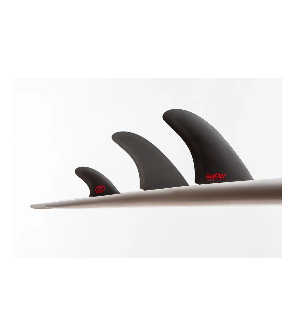 Quillas - Feather fins twin A.I 2+1 future black