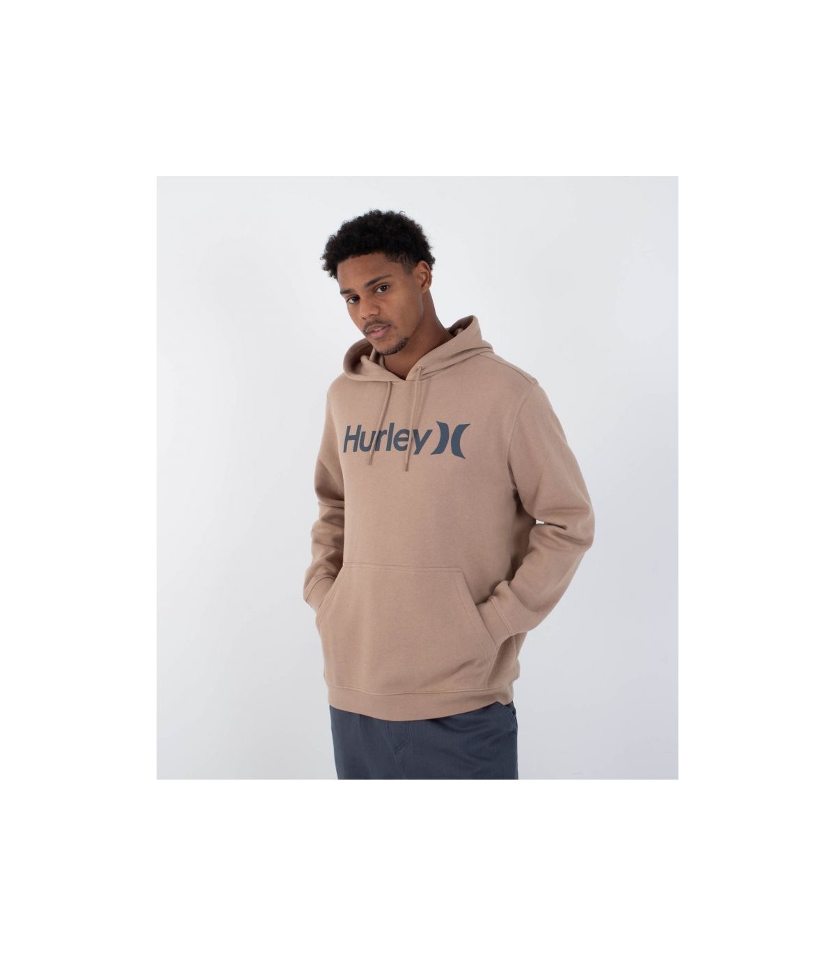 Sudadera Hurley O&O solid brown