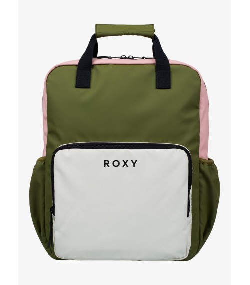 Mochila Roxy Schoolie green