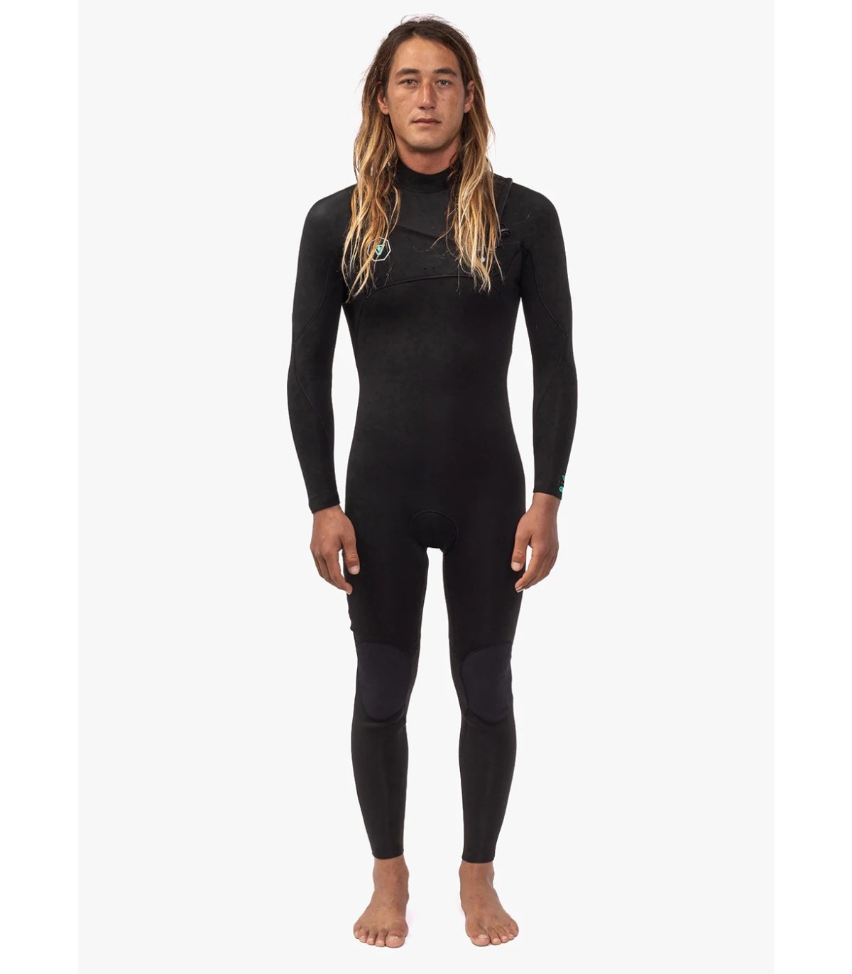 Traje de surf - Vissla 7 Seas 32 full chest zip-blk