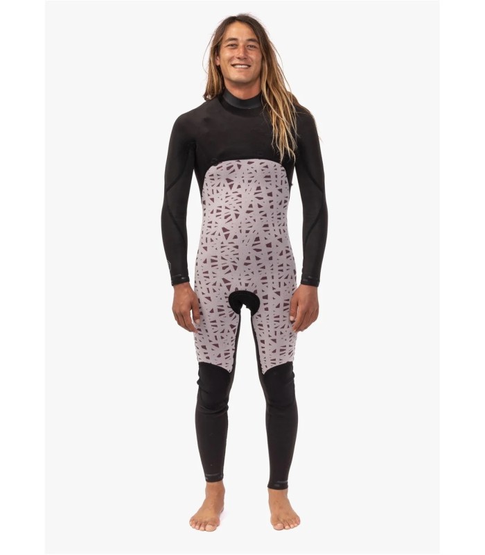 Traje de surf - Vissla 7 Seas 32 full chest zip-blk