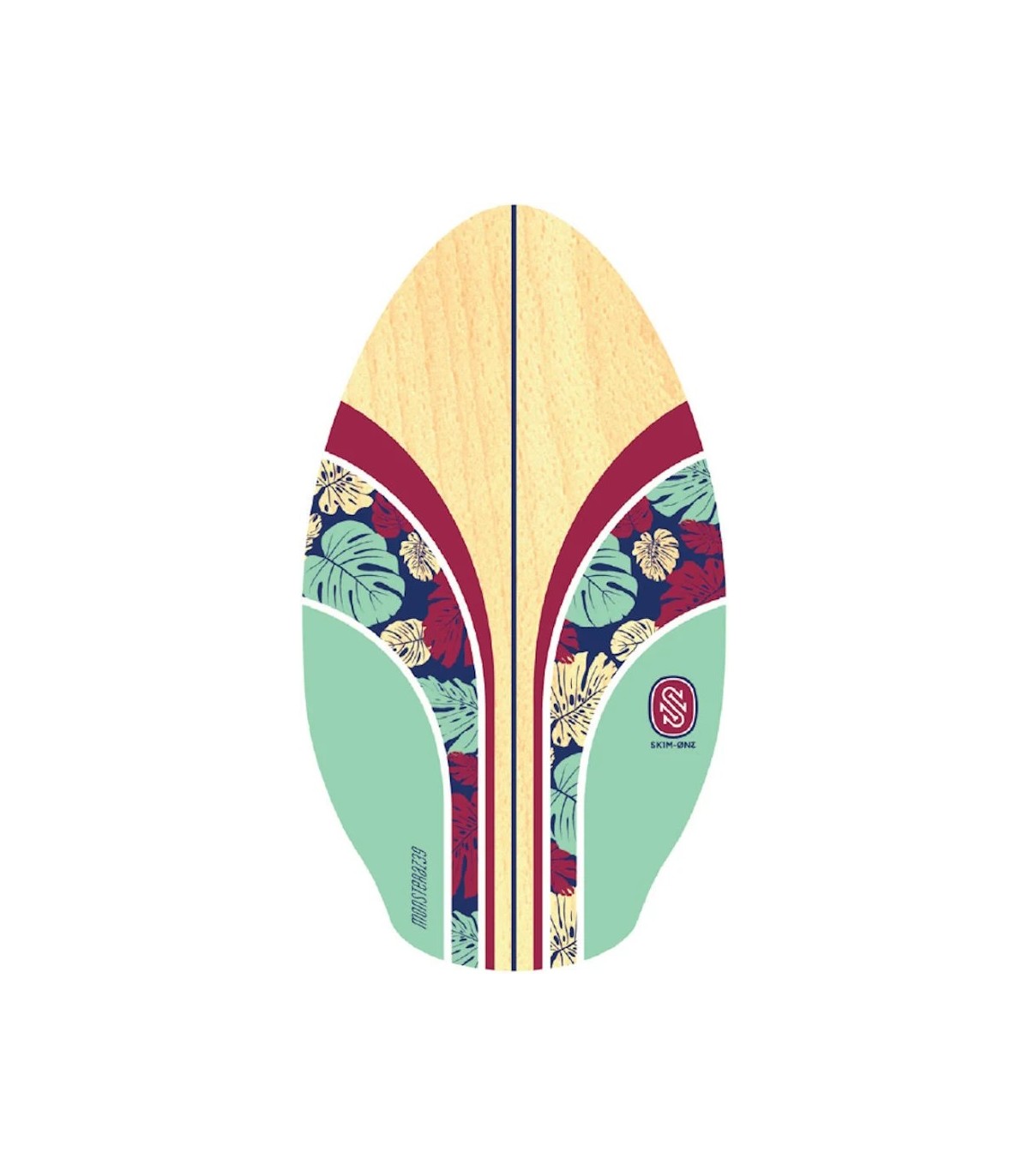 Skinboard - Monsteraz 39 wood skin one opal