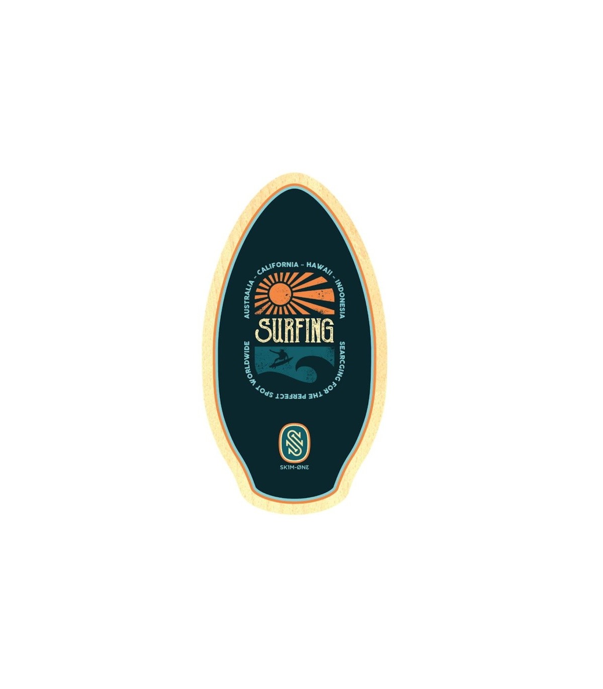 Skinboard - Worldwide 37 wood skin one