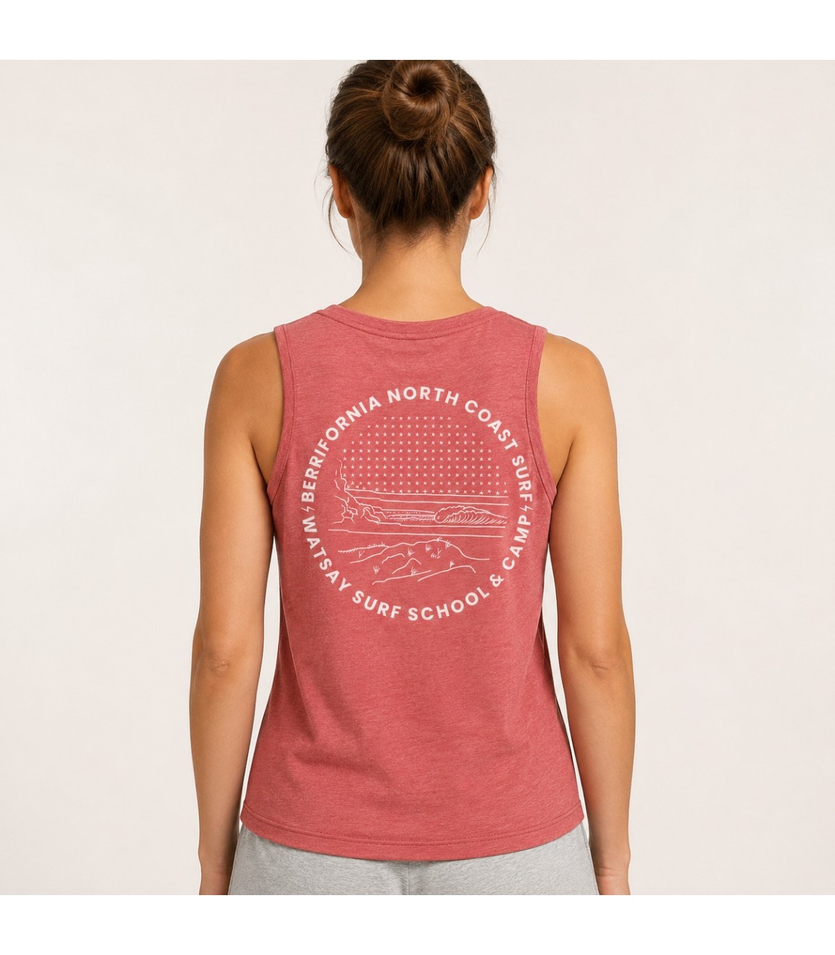 Camiseta - Watsay tirante berrifornia teja